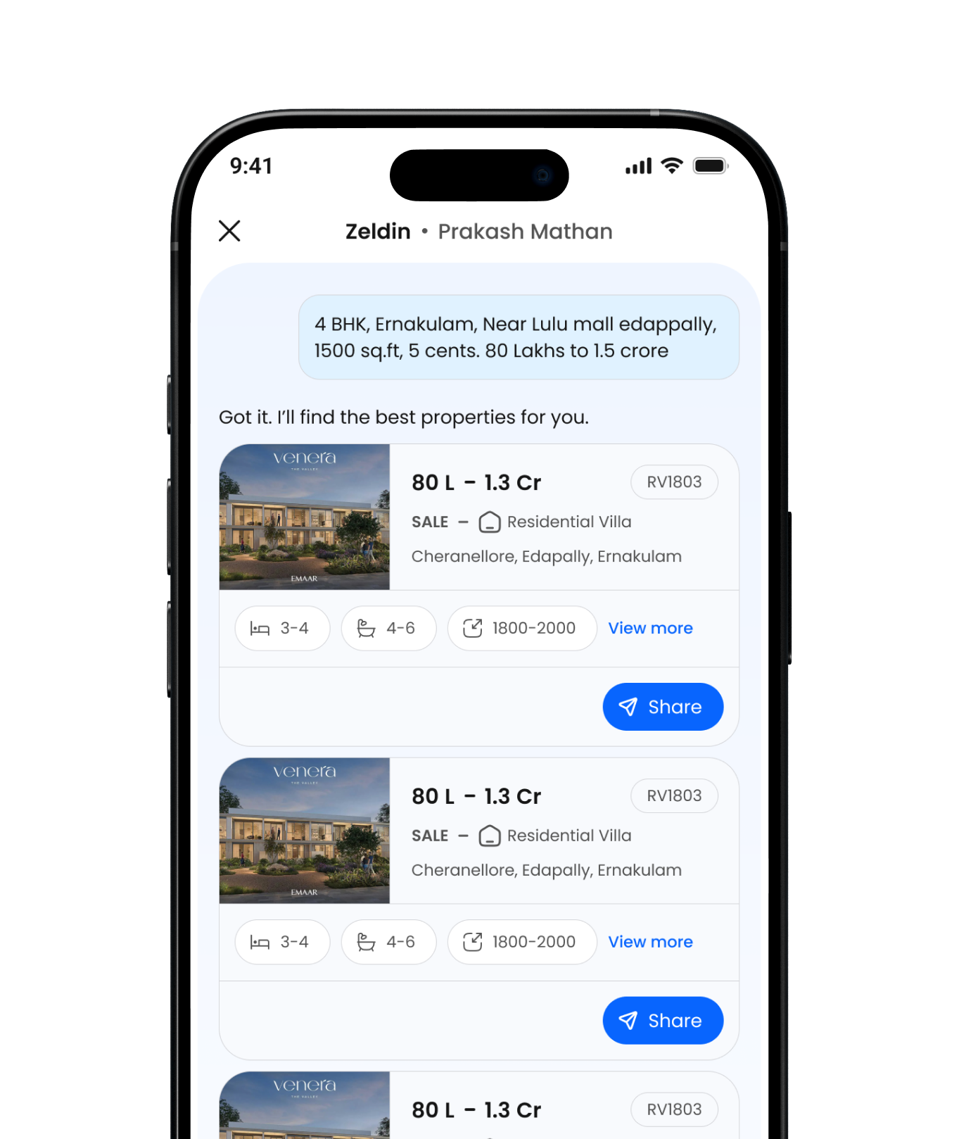 Ask. Find. Share. Instantly.